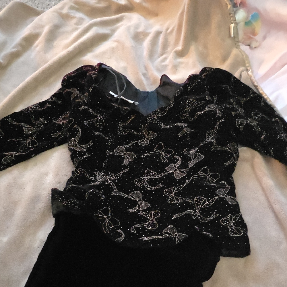 Scott McClintock Black and Silver Dress